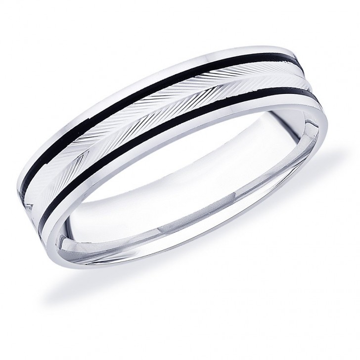 925 Sterling Silver Band Style Finger Ring For men