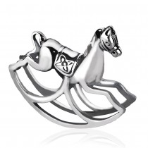 925 Sterling Silver Seesaw horse style Gift Items or Diwali gift JOCA09GI027PNAT