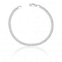 925 Sterling Silver Bracelet For Men Silver-ACDH1006C8HIN JOCACDH1006C8HIN