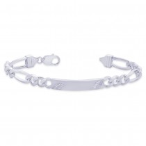 925 Sterling Silver Bracelet For Men Silver-BR0528F JOCBR0528F