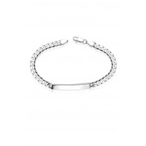 925 Sterling Silver Bracelet For Men Silver-BR0534S JOCBR0534S