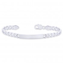 925 Sterling Silver Bracelet For Men Silver-BR0535S JOCBR0535S