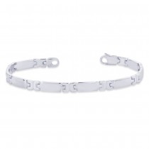 925 Sterling Silver Inline Link bracelet for men BR0861S JOCBR0861S