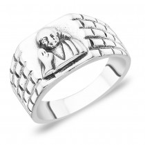 Sai Baba 925 Sterling Silver Finger Ring For Men JOCFR0707A9