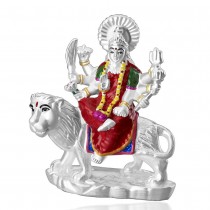 999 Silver Durga mata devi idol JOCGI1259EN