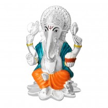 999 Lord Ganesh Idol with Multicolor enamel JOCGI1373EN