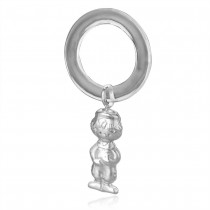 925 Sterling Silver Beautiful Baby Rattles for baby JOCGI1642S