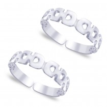 925 Sterling Silver Toe Ring For Women Silver JOCLR0640S