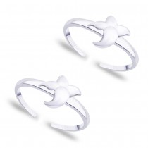 925 Sterling silver Floral toe ring for Women JOCLR0865S