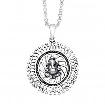 Sterling-Silver Pendant For Unisex Silver JOCPD1047A