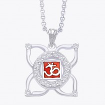 Sterling-Silver Pendant For Unisex Silver JOCPD1162S