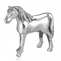 925 Sterling silver Standing Horse idol
