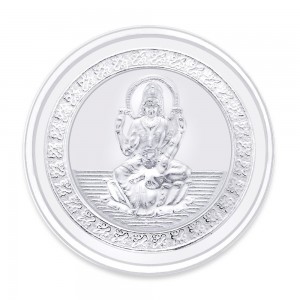 999 Silver Lakshmiji & Shree 10 Gram Coin JOCA09GI007PNSL