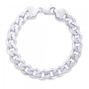 925 Sterling Silver Bracelet For Men Silver-ACDH3006C8HIN JOCACDH3006C8HIN