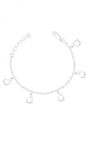 925 Sterling Silver Bracelet For Women Silver-BR0940S JOCBR0940S
