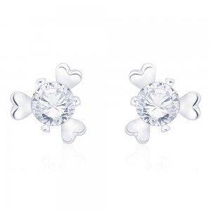 925 sterling silver Floral Stud earrings for her JOCCBER267I-15