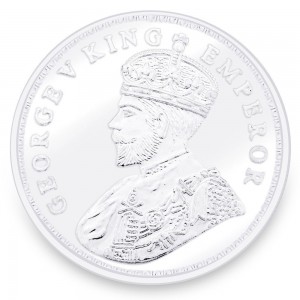 999 Silver Gorge V King Emperor 20 Gram Coin JOCCOIN-GVKS20G