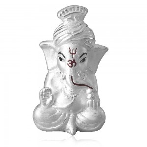 999 Silver Shree Ganesha Idol JOCGI1394F