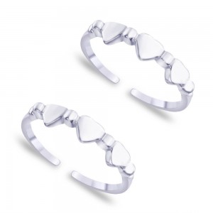 925 Sterling Silver Toe Ring For Women JOCLR0720S