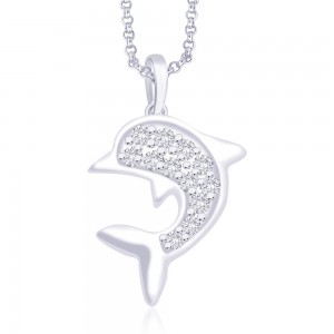 925 Sterling Silver Pendant For Unisex Silver JOCPD1014S