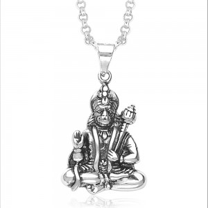 Hanumanji 925 Sterling Silver Pendant For Unisex JOCPD1032A