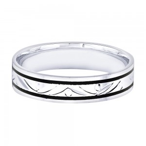 925 Sterling Silver Band Style Finger Ring For men
