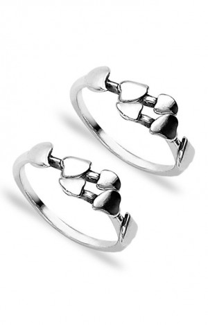 Top Openable 925 Sterling Silver Toe Ring For Women