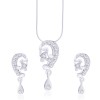 925 Sterling Silver Pendant Set For Silver JOCPE1079R