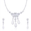925 Sterling Silver Pendant Set For Women Silver