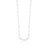 Sterling Silver Chain With Interlinks For Men