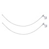 925 Sterling Silver Combo of Anklet & Toe Ring COMBO