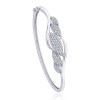 925 Sterling silver white cz Bangles